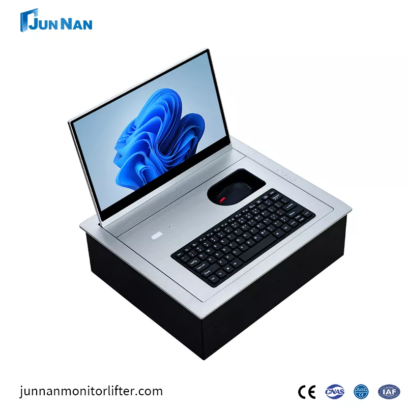 Desktop Terminal Concealed Lift LCD Flip-Flops