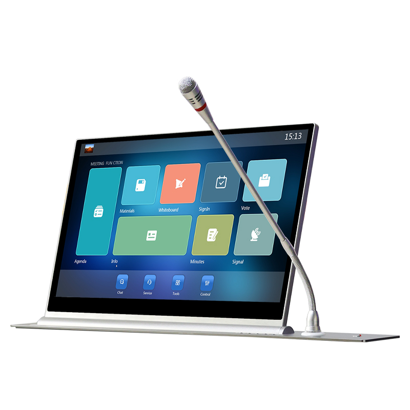 LCD Monitor Lift Hidden Table Paperless Conference System LCD Monitor Lift Hidden Table Paperless Conference System