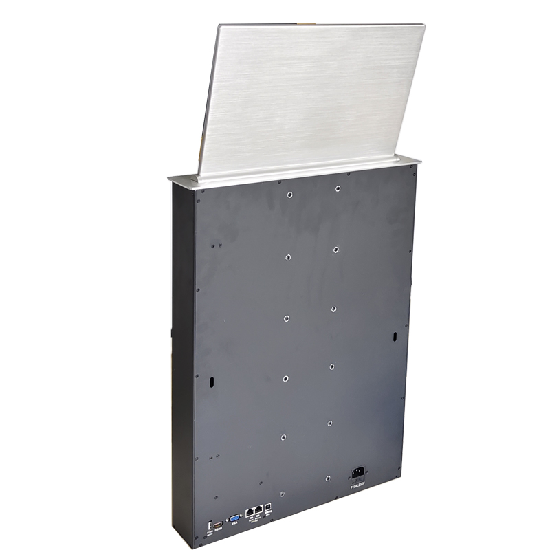 Retractable Motorized LCD Monitor Lift Table for Paperless Conference System Retractable Motorized LCD Monitor Lift Table for Paperless Conference System